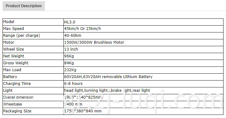 Χονδρική Best Buy 2020 New Motorcycle EEC Fat Tire 1500W/3000W Citycoco Adult Chopper Scooter Electric